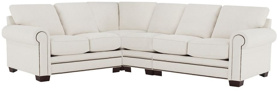 Kevin Charles Fine Upholstery® Foster Sugarshack Glacier Sectional