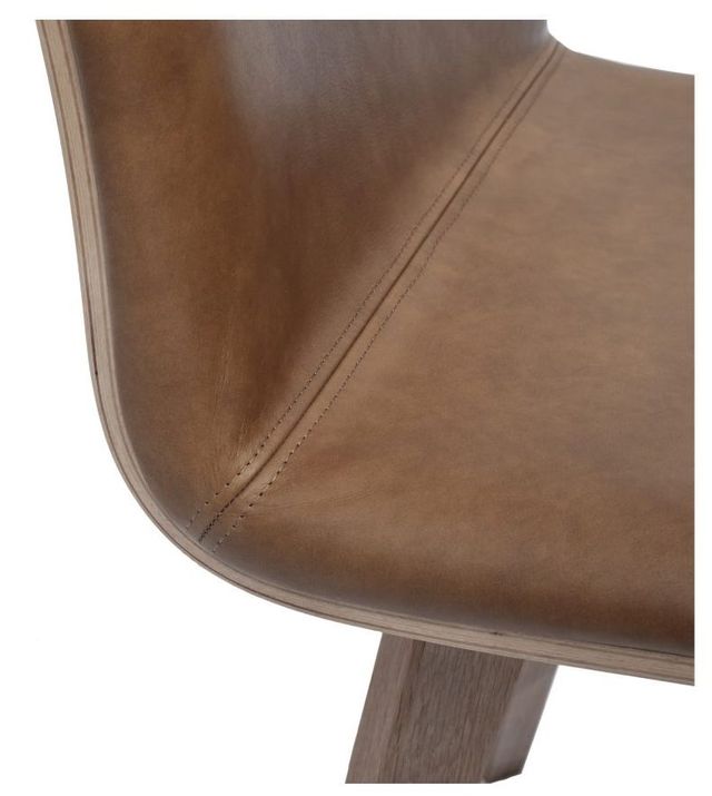 Moe's Home Collection Napoli Leather Dining Chair 4