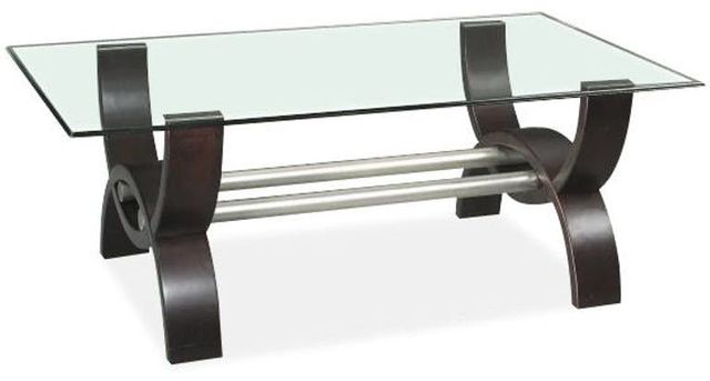 Klaussner® Quantam Rectangle Cocktail Table-0