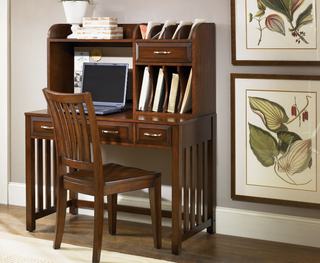 Liberty Furniture Hampton Bay Home Office-Cherry Writing Desk