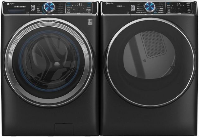 GE® Carbon Graphite Front Load Laundry Pair