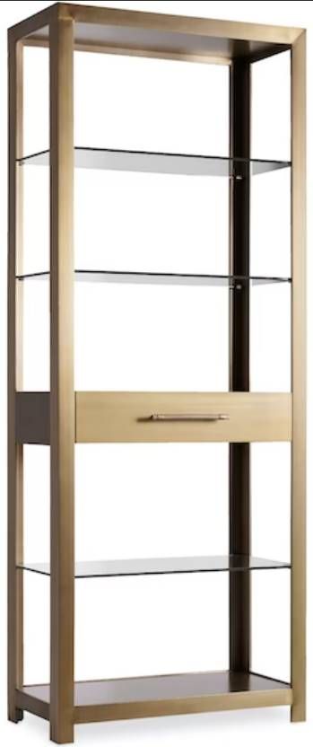 Hooker® Furniture Curata Golds Bunching Bookcase-0
