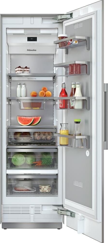 Miele MasterCool™ 13.0 Cu. Ft. Stainless Steel Counter Depth Built In Column Refrigerator-1