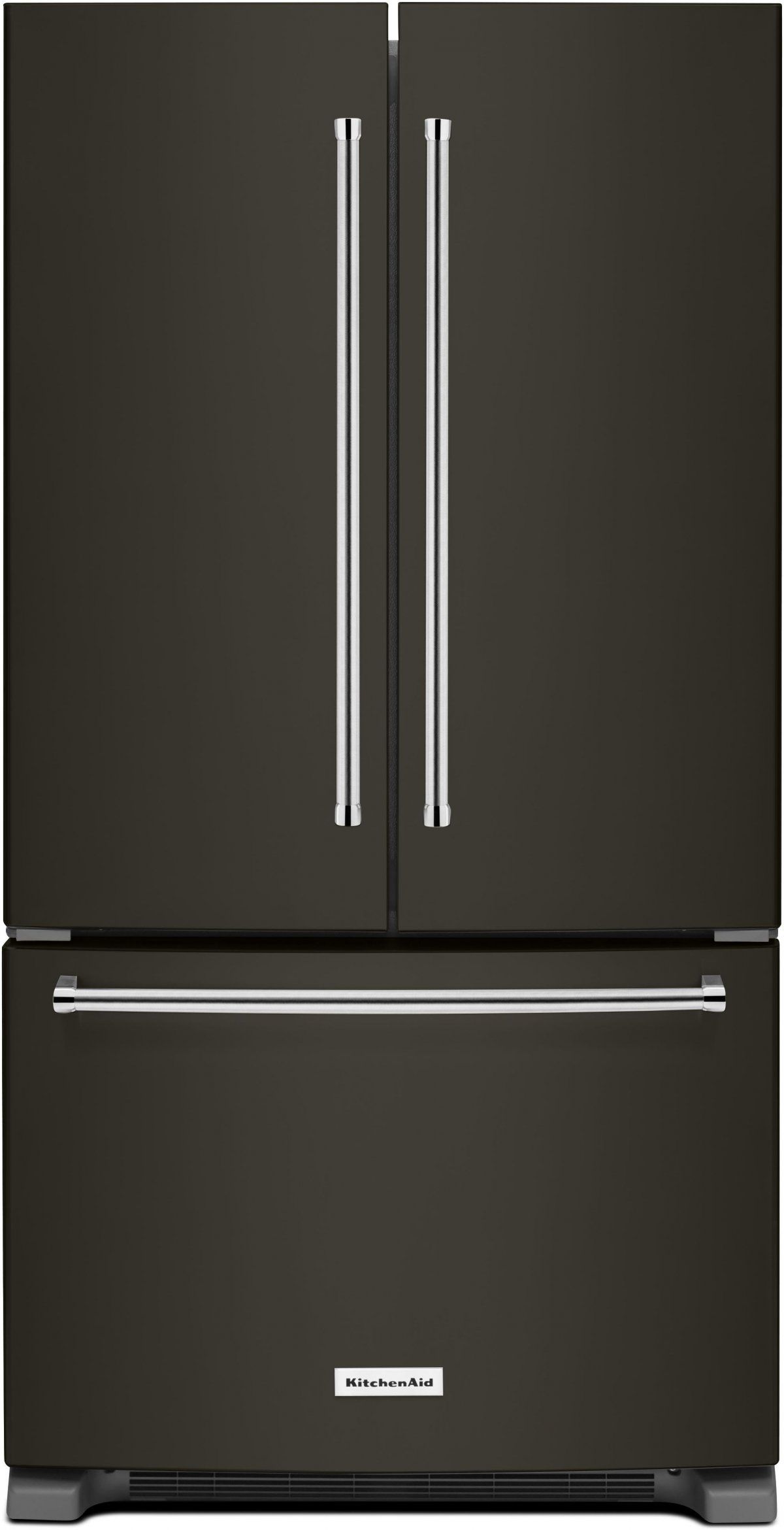 KitchenAid® 25.19 Cu. Ft. Black Stainless Steel with PrintShield™ Finish French Door Refrigerator