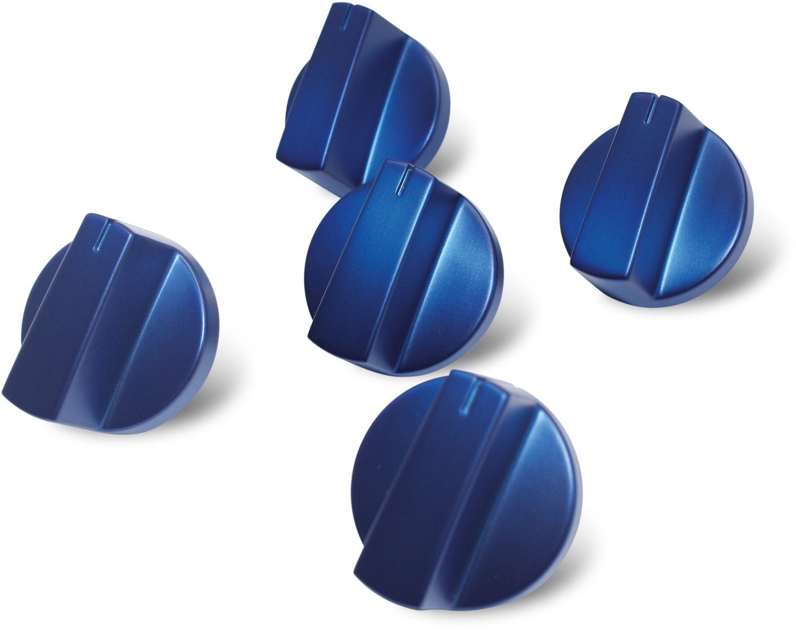 Thermador® Blue Metallic Set of Five Knobs