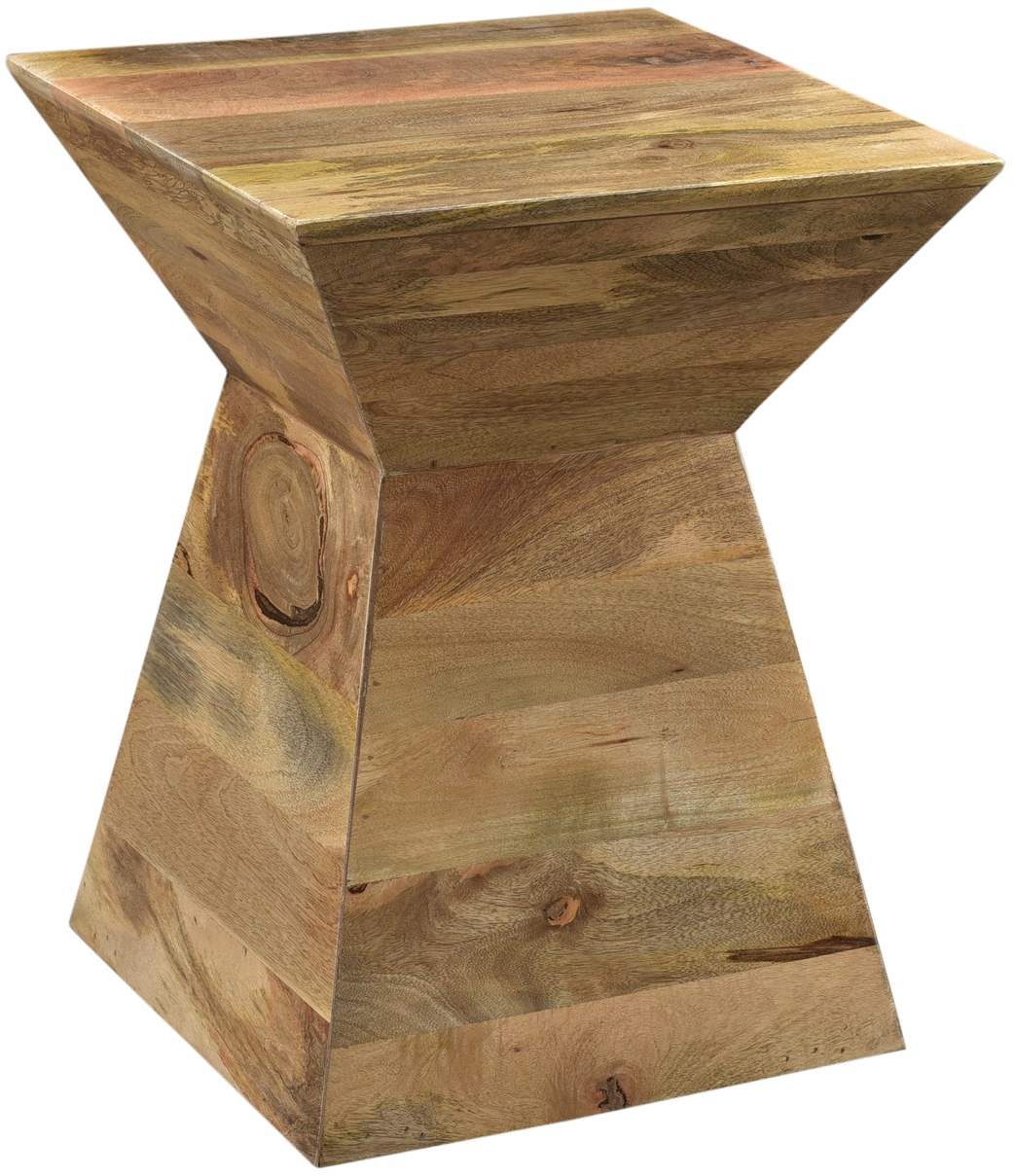 Crestview Collection Bengal Manor Wood Shaped Accent Table