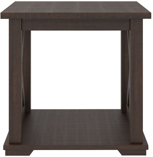 Signature Design by Ashley® Camiburg Warm Brown Square End Table 2