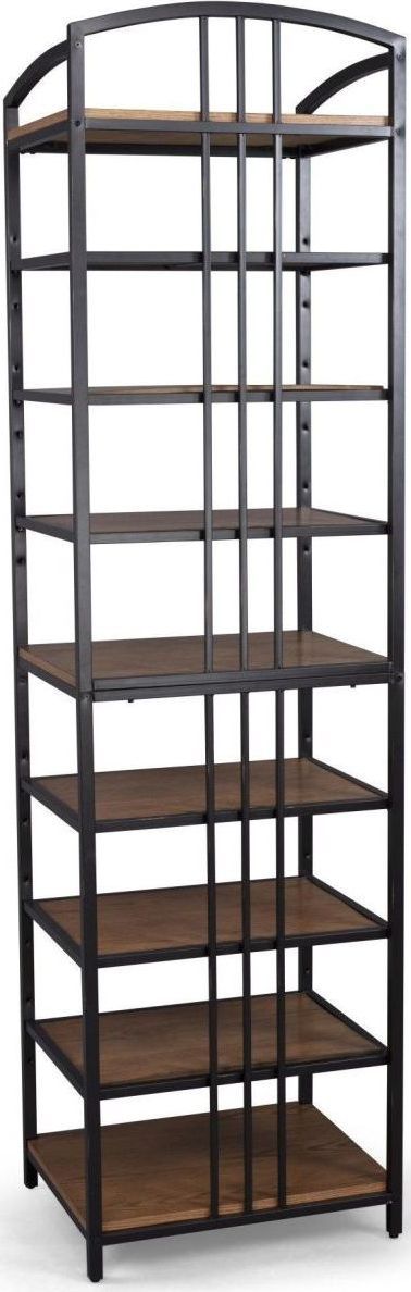 homestyles® Modern Craftsman Brown Closet Wall Shelf Unit 1