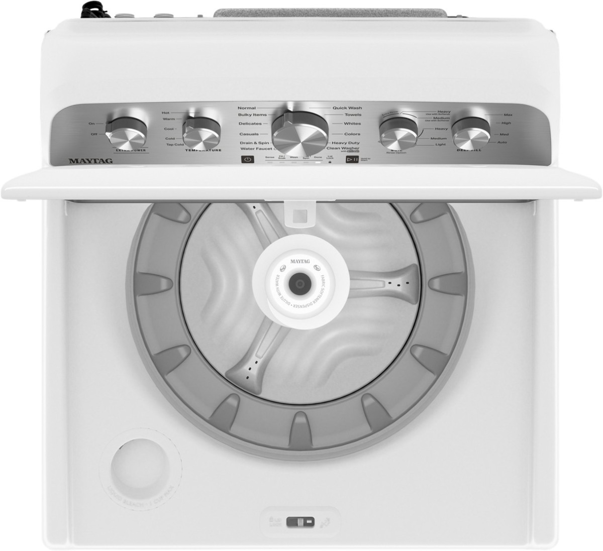 Maytag® 4.5 Cu. Ft. White Top Load Washer Don's Appliances