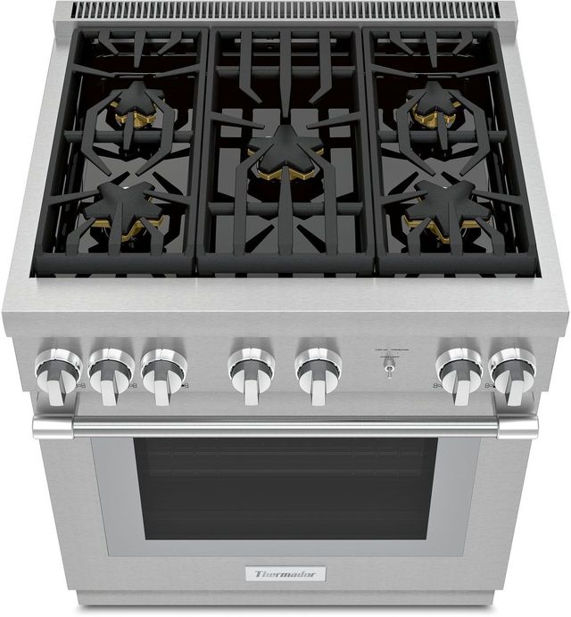 Thermador® Pro Harmony® 30" Stainless Steel Pro Style Gas Range-1