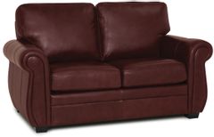 Palliser Furniture Borrego Garnet Leather Match Loveseat