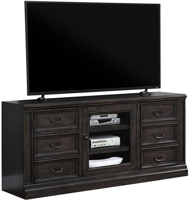 Parker House® Washington Heights Washed Charcoal 66" TV Console