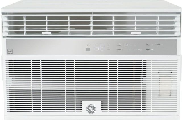 GE® 8,000 BTU's White Window EZ Mount Smart Room Air Conditioner-0