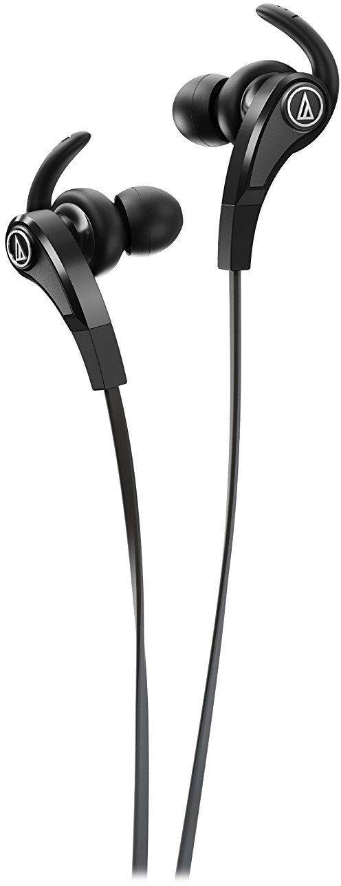 Audio-Technica® SonicFuel® Black In-Ear Headphones 0