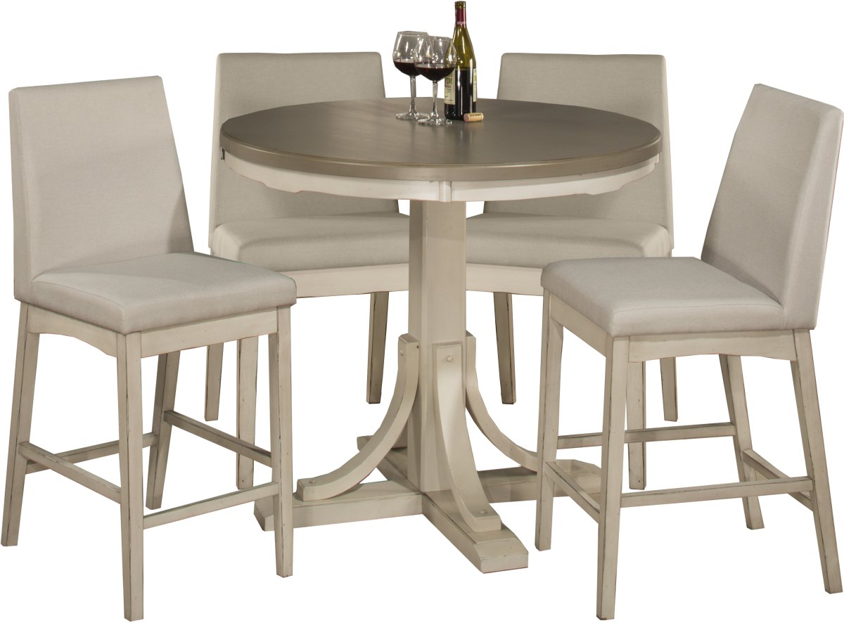 hillsdale furniture clarion round dining table