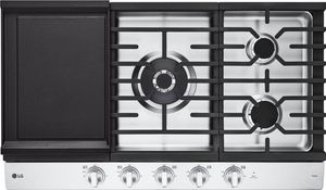 LG Stainless Steel Gas Cooktop