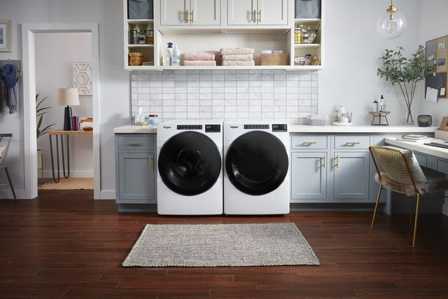Whirlpool® 4.5 Cu. Ft. White Front Load Washer 8