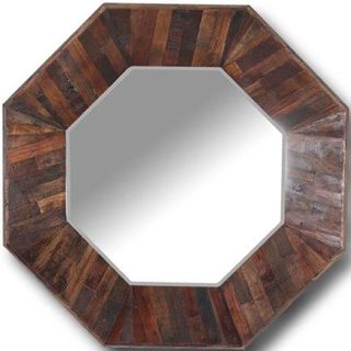 Parker House® Crossings The Underground Reclaimed Rustic Brown Wall Mirror