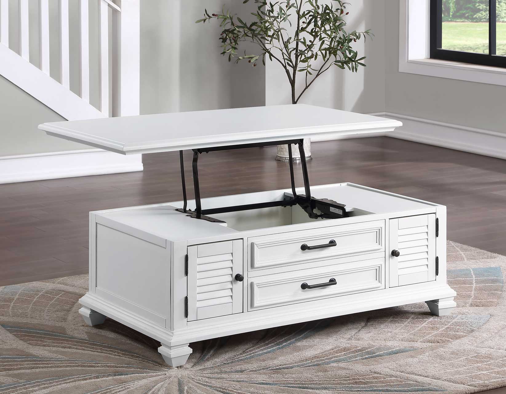 broyhill charleston lift top cocktail table