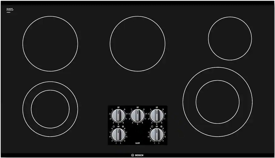 Bosch 500 Series Black Electric Cooktop Midland Appliance World