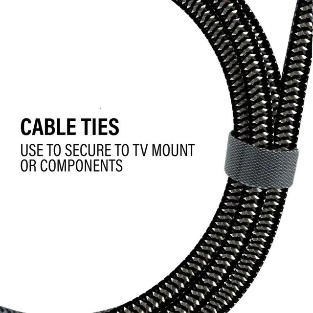 Sanus® 3.0 m Black Premium High Speed HDMI Cable 3