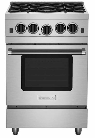 BlueStar® Culinary RCS Series 24" Stainless Steel Pro Style Natural Gas Range