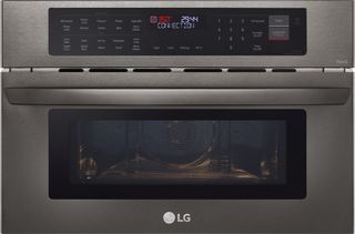 LG 1.7 Cu. Ft. Black Stainless Steel Built-In Electric Speed Oven