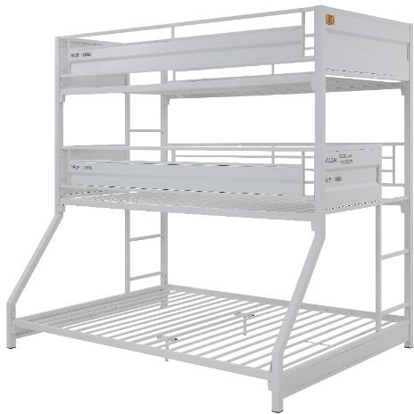 ACME Furniture Cargo Gunmetal Twin/Twin/Full Bunk Bed | Furniture Time