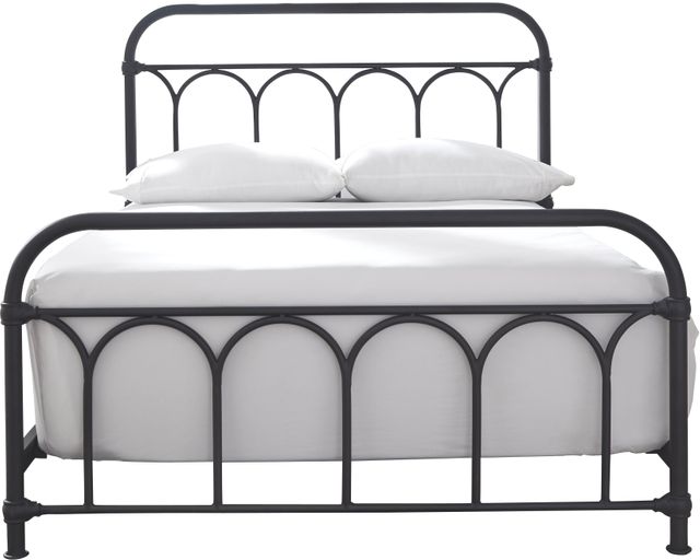 Signature Design by Ashley® Nashburg Black Full Metal Youth Bed-2