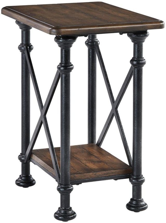 Signature Design by Ashley®  Tallenfield Gray/Brown Chairside End Table