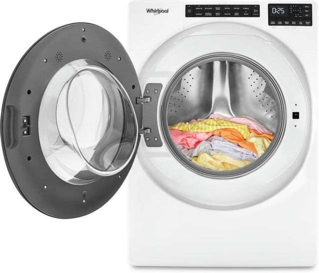 Whirlpool® 5.2 Cu. Ft. White Front Load Washer 7