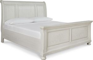 Signature Design by Ashley® Robbinsdale Antique White Queen Sleigh Bed