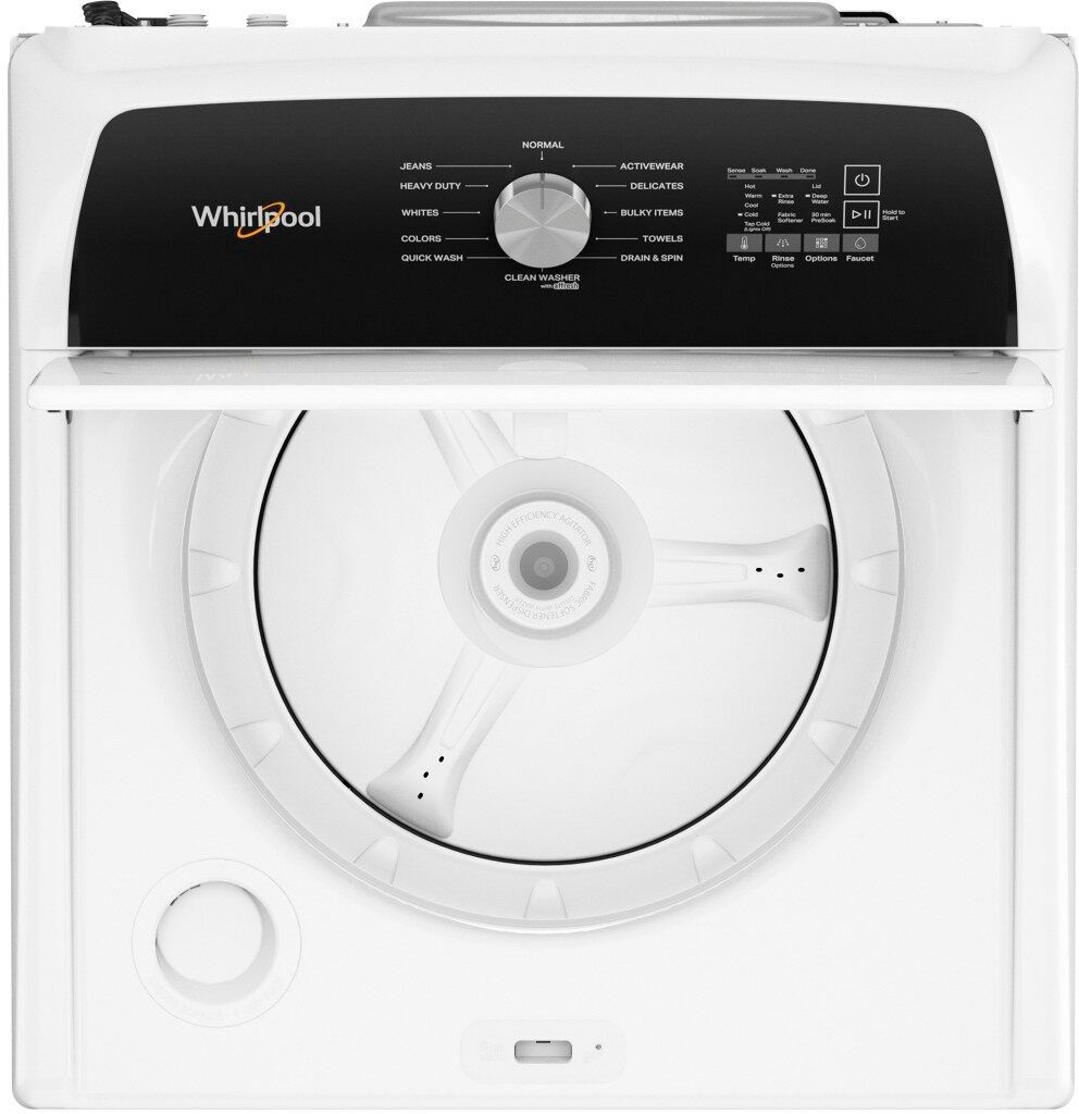 Whirlpool Cu Ft White Top Load Washer Spencer S Tv Appliance