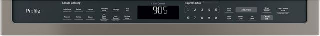 GE Profile™ 2.1 Cu. Ft. Slate Over The Range Sensor Microwave-PVM9005EJES-3