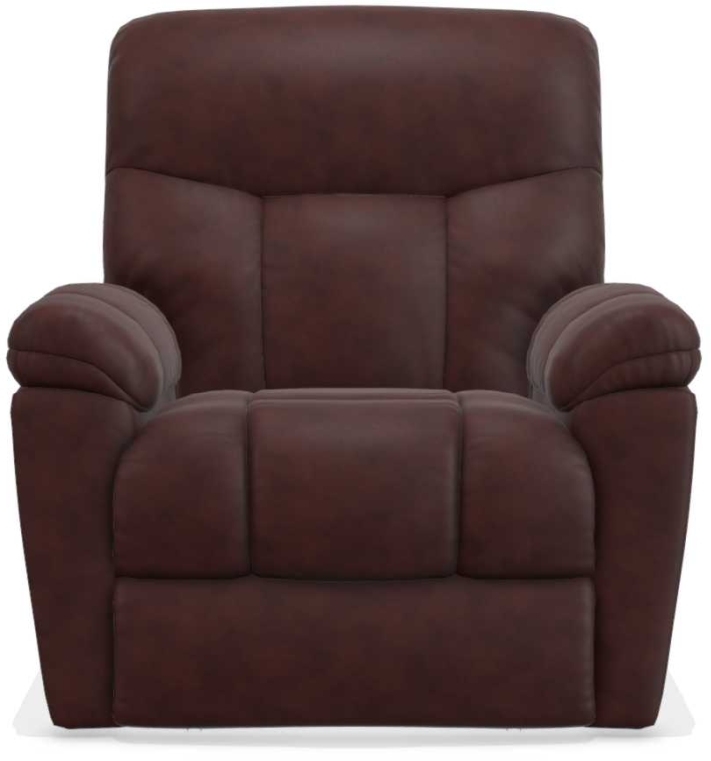 burgundy power recliner