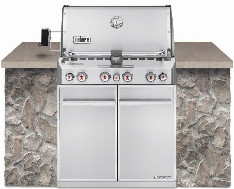 Weber® Summit® S-460™ Stainless Steel Built-In Gas Grill