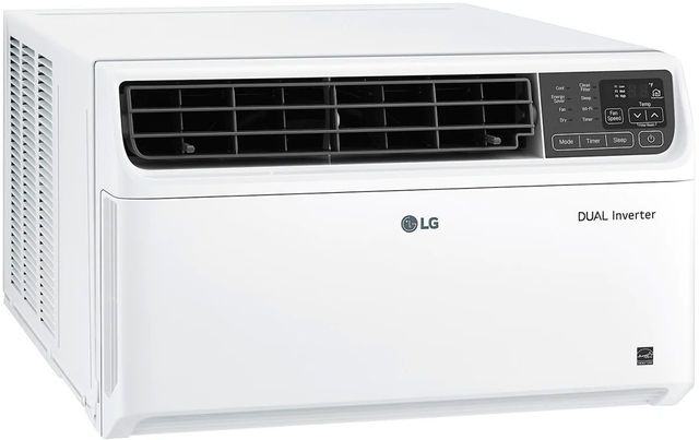 LG 9,500 BTU's White Window Air Conditioner-1