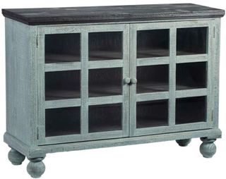 Progressive® Furniture Elizabeth Spearmint Pine Display Cabinet
