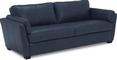 Palliser Furniture Burnam Thunder Leather Match Sofa