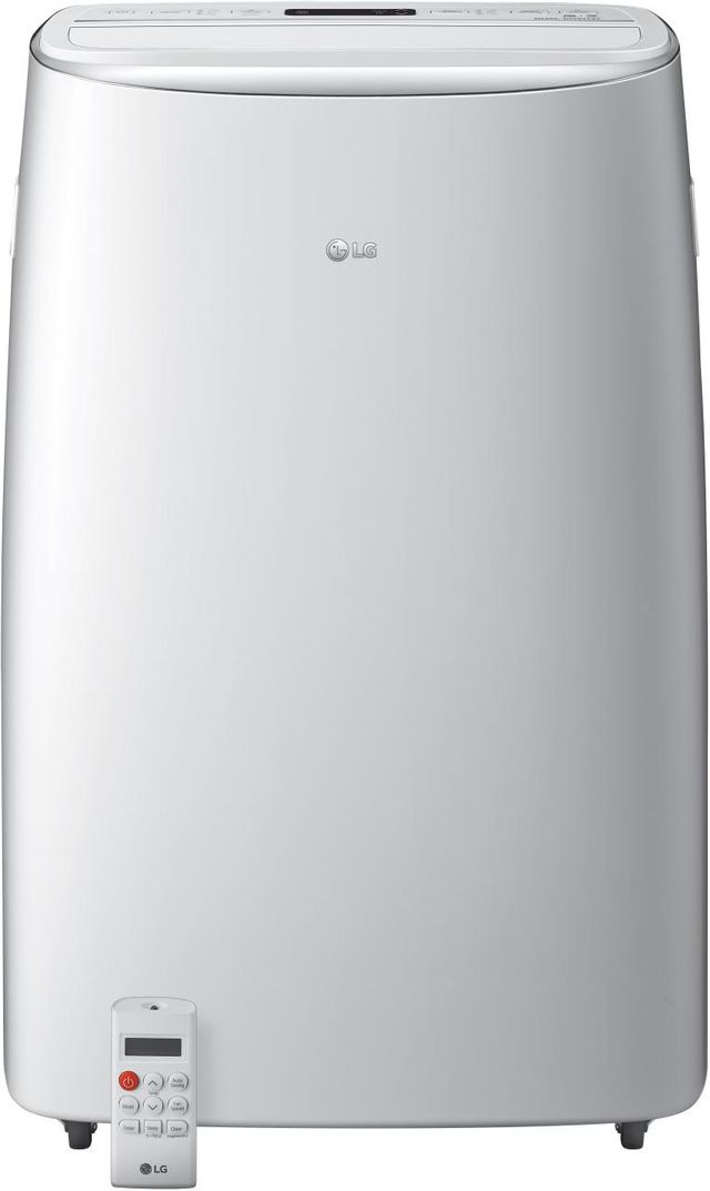 LG 14,000 BTU's White Smart Wi-Fi Portable Air Conditioner-0