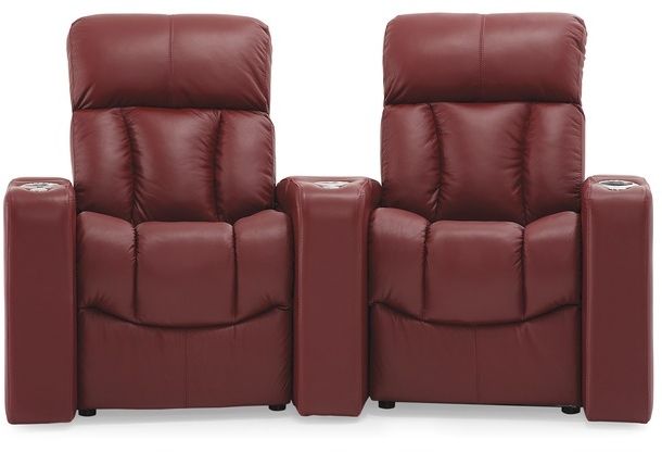 Palliser® Furniture Paragon 2-Piece Red Theater Seating