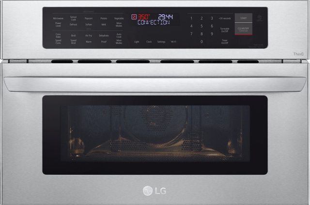 LG 1.7 Cu. Ft. Stainless Steel Built-In Electric Speed Oven-0