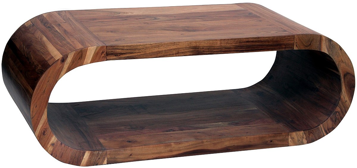 Crestview Collection Infinity Brown Cocktail Table