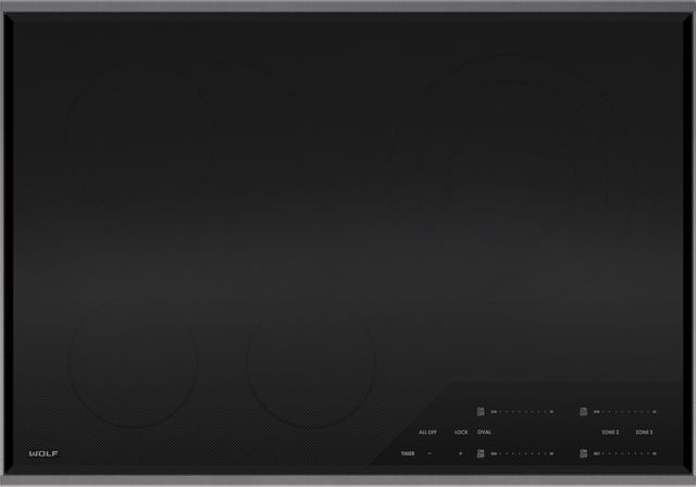 Wolf® 30" Stainless Steel Transitional Electric Cooktop