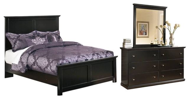 Signature Design by Ashley® Maribel 3-Piece Black Full Panel Storage Bed Set