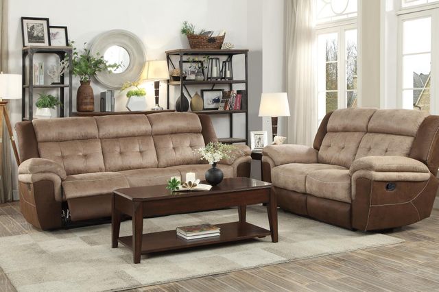 Homelegance® Chai Double Reclining Loveseat 4