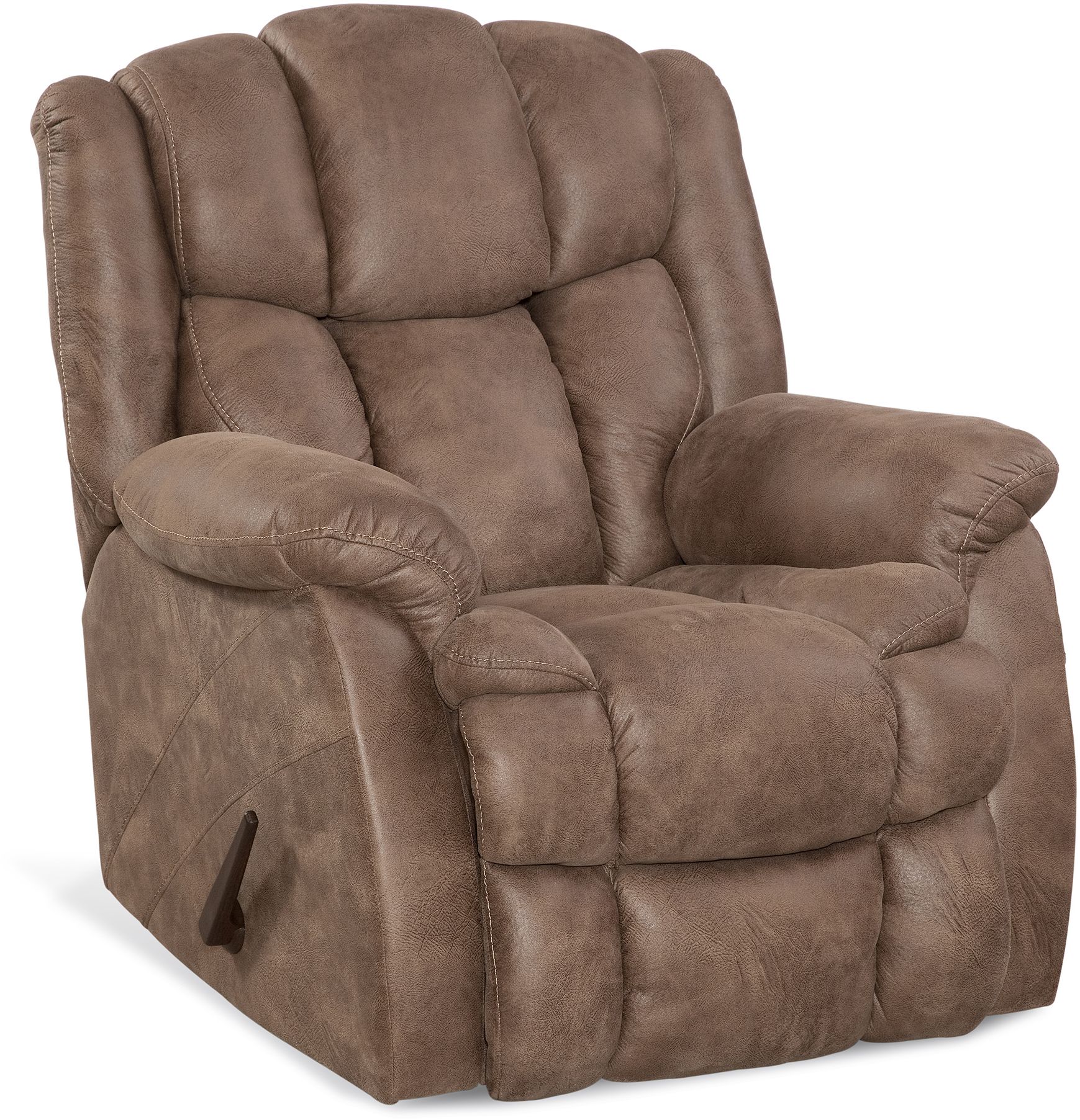 HomeStretch Renegade Tan Rocker Recliner Big Sandy Superstore