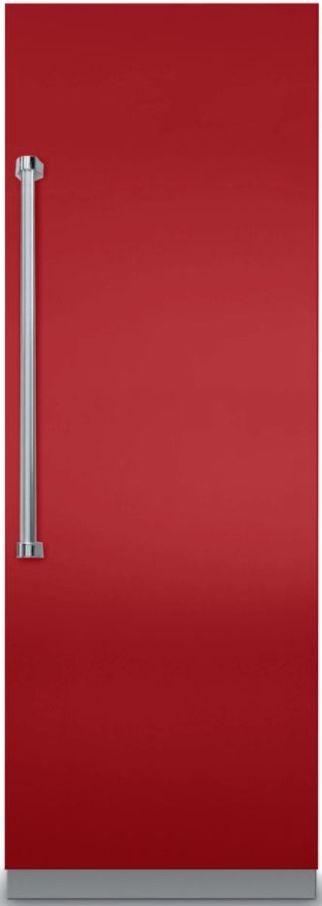 Viking® 7 Series 12.2 Cu. Ft. San Marzano Red Fully Integrated Right Hinge All Freezer with 5/7 Series Panel