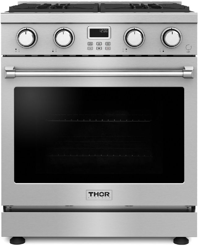 Thor Kitchen® A-Series 30" Stainless Steel Freestanding Natural Gas Range