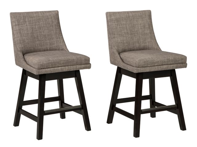 Signature Design by Ashley® Tallenger Beige Counter Height Stool - Set of 2-3